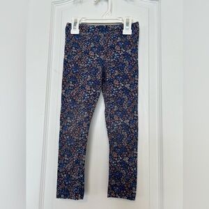 Carter's Blue Floral Kids Leggings